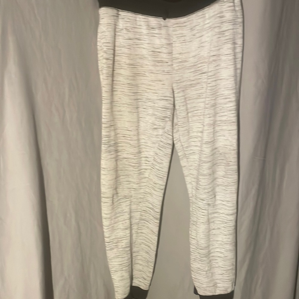 Arizona Joggers.  White w/black